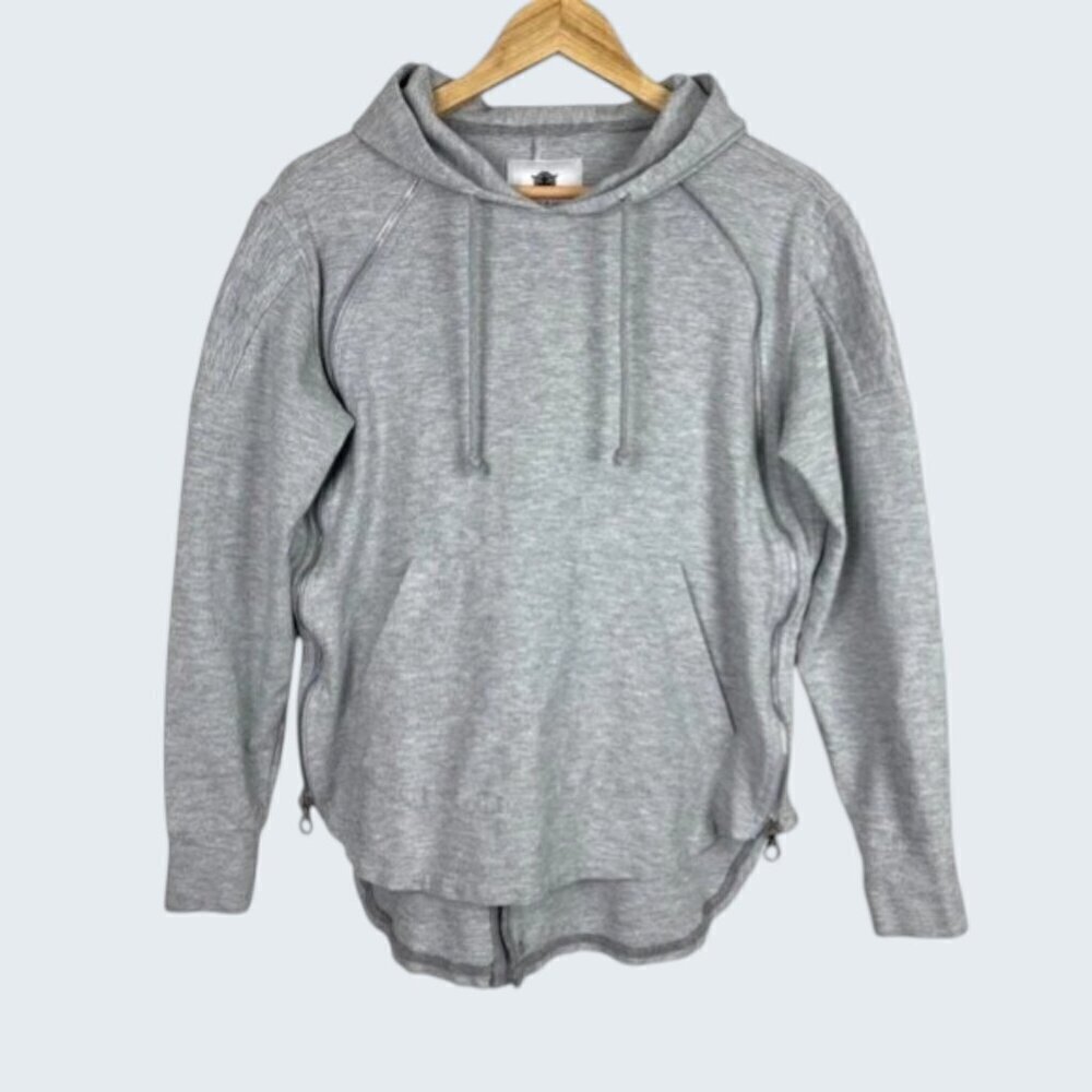 TACKMA MEN'S GRAY HOODIE SWEATSHIRT